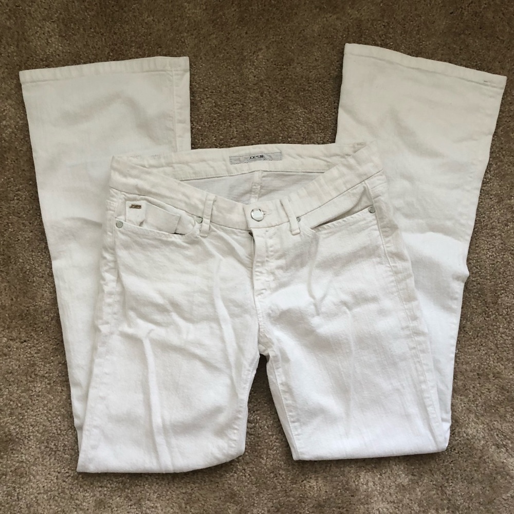 Joe’s White Flare Jeans